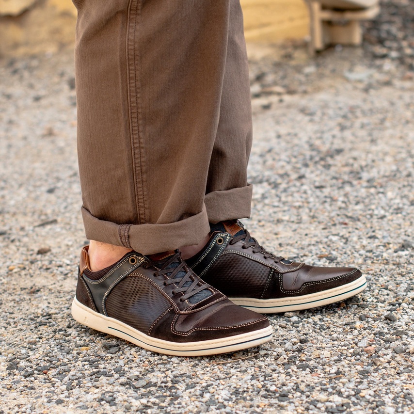 Archer Casual Shoes Dark Brown
