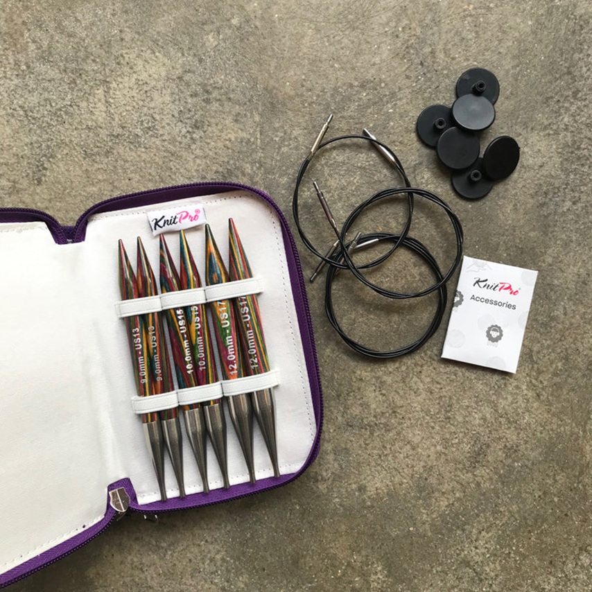 KnitPro "Symfonie" Interchangeable Circular Knitting Needle Tips