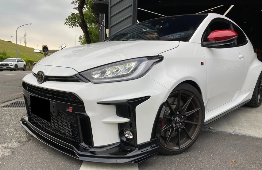 close up of Toyota Yaris